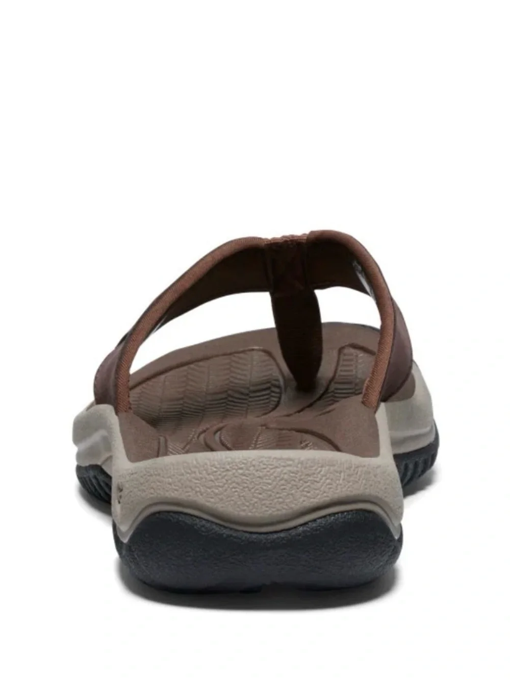 KEEN Men's Kona Leather Flip-Flop - Brown 10.5 NWOT